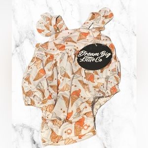 Dream Big Little Co ICE CREAM DREAMZZZ DREAM BUBBLE ROMPER size 3-6m